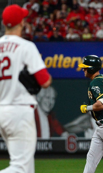 Cardinals can't cash in on multiple chances, lose to A's 7-3